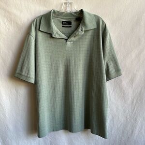 Marc Edwards swift dry green polo shirt, size L